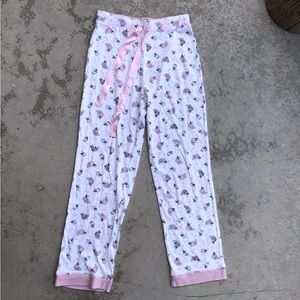 Adorable Frenchie Print Knit Lounge Pants